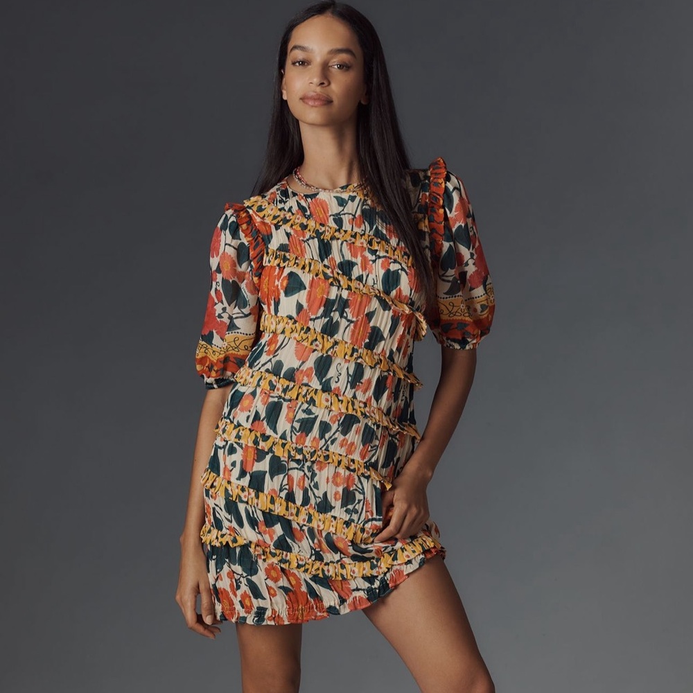Anthropologie Farm Rio Mini Dress